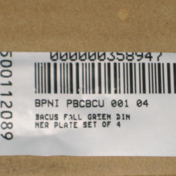 NWT Bordallo Pinheiro Outono Autumn Green 10” Dinner Plate Made in Portugal NEW - Picture 10 of 14